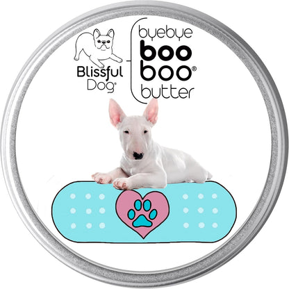 The Blissful Dog 8 oz TIN Bull Terrier Booboo Butter