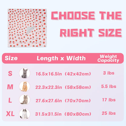 Supet Cat Grooming Wrap for Cutting Nails, 2025 Self-Adherent Cat Wrap, Anti-Escape Calming Cat Swaddle Wrap for Medicine, Nail Clipping, Teeth Brushing, Ear Cleaning