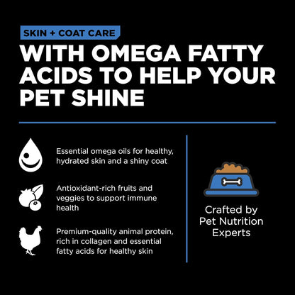 Go! Solutions Skin + Coat Care, Dry Dog Food, Chicken Recipe with Grains, 3.5 lb Bag