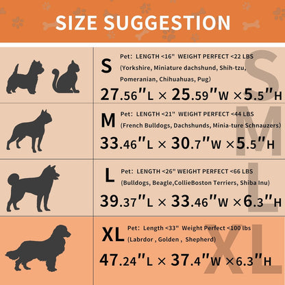 HAOMAIJIA Dog Couch Bed for Large Dogs, Non Slip Pet Couch Covers for Sofa Thick Soft Washable Dog Couch Cover Protector All Seasons Universal Dogs and Cats Bed Mat (Khaki, X-Large)