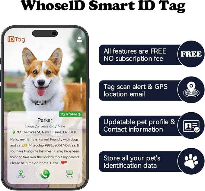 QR Code Pet Air Tag Tracker Holder - Waterproof Silicone Case for Dog & Cat Collars, Reusable ID Tag with Secure QR Tracking, No GPS Needed (Pink; M)