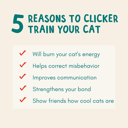 ALBERT & MIA Cat Clicker Training Kit + The Click Crusade Bundle (Cat Training Card Game Guide to Clicker Training for Cats for Teaching Tricks, Improving Communication and Bonding with Your Kitten