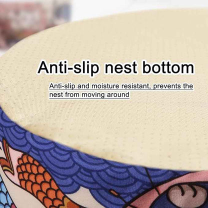 寵幸 Ramen Noodle Dog & Cat Bed,Keep Warm and Super Soft Creative Pet Nest for Indoor Cats,Removable Washable Cushion for Small Medium Large Dogs and Cats