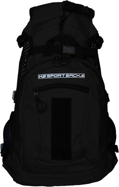 K9 Sport Sack | Adjustable Dog Carrier Backpack (Medium, Plus 2 - Jet Black)