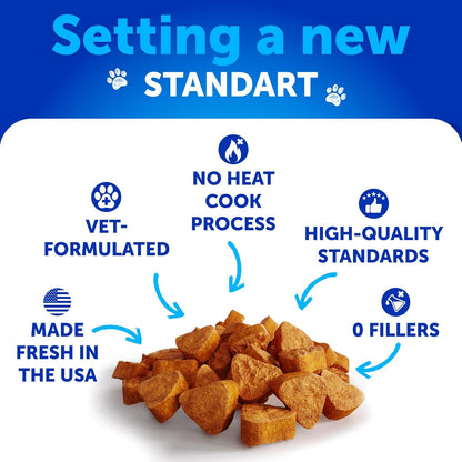 No Poo Chews for Dogs - Coprophagia Stool Eating Deterrent - Stop Eating Poop Treats with Probiotics, Digestive Enzymes, Pumpkin - Prevent Dog, Puppy from Eating Poop - Gut Health Support Supplement