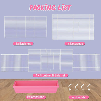 Hamster Cages, Small Animal Travel Cages - Ideal for Temporarily Transporting or Carrying Hamsters, Guinea Pigs, Rats, Parrots, Birds, Squirrels and Other Small Animals.