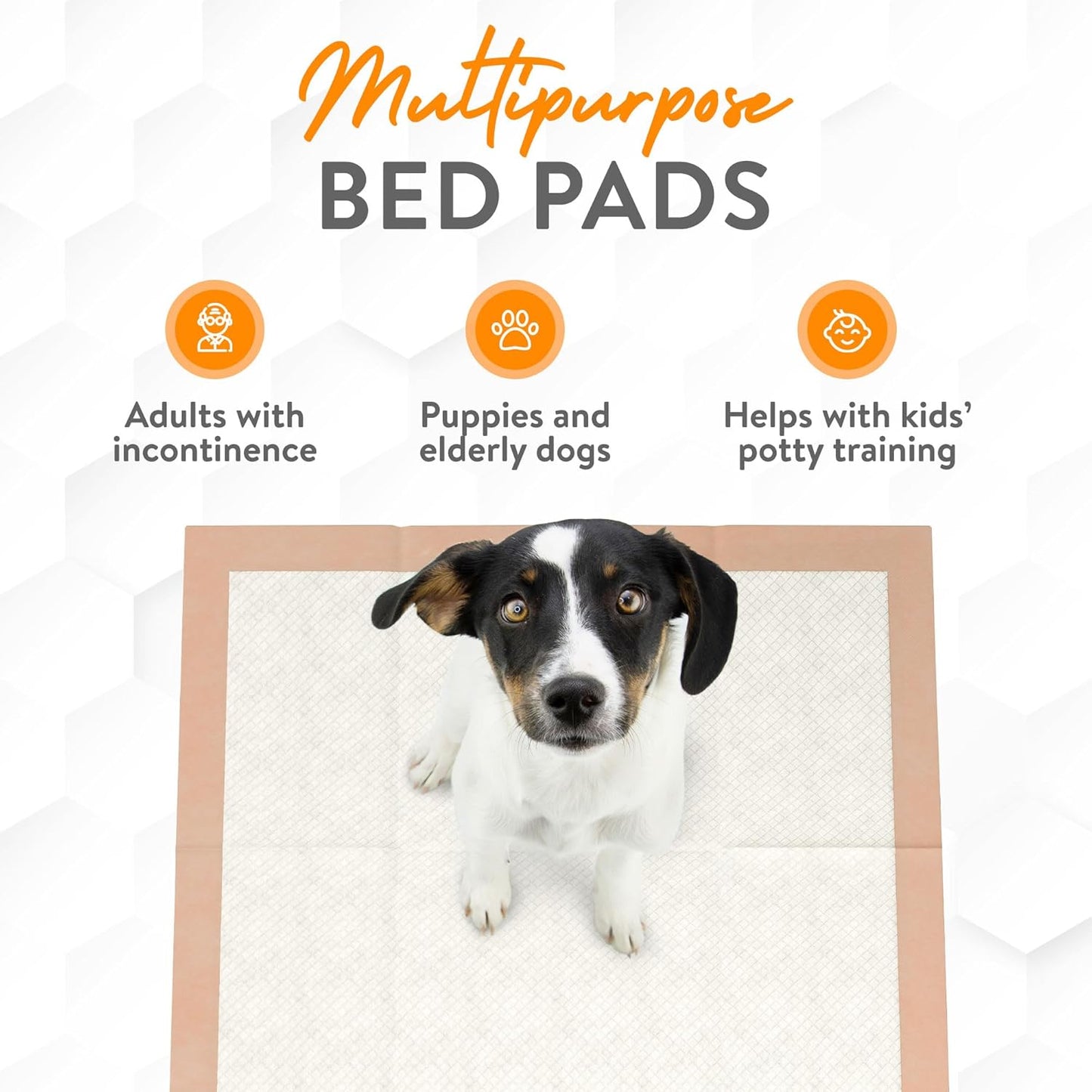 Inspire Extra Large Super Absorbent Disposable Bed Pads for Incontinence Ultra Thick and Absorbent Bed Pads Disposable Adult | Puppy Pads | Pee Pads for Adults (30" X 36" Pack of 50)