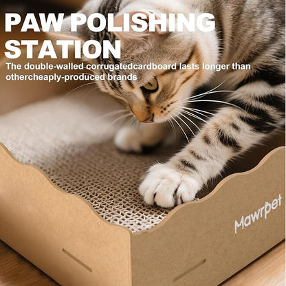 DIY Cat House with Scratcher Cardboard, Condo with Scratching Pads,Cats Play House, DIY Modular Cat Boxes, Indoor Kitty Scratcher Hideout for One or More Cats, Cat Tower Castle Tunnel, 5 Parts