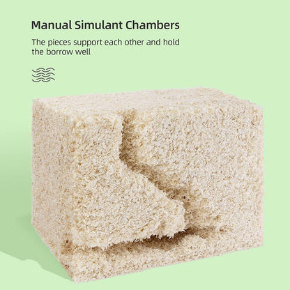 Niteangel Aspen Shaving Hamster Beddings for Syrian Dwarf Hamster Gerbil Mice Degu Rat Rabbit Bunny Guinea Pig Chinchilla Hedgehog or Other Small Pets (30L - Mini)