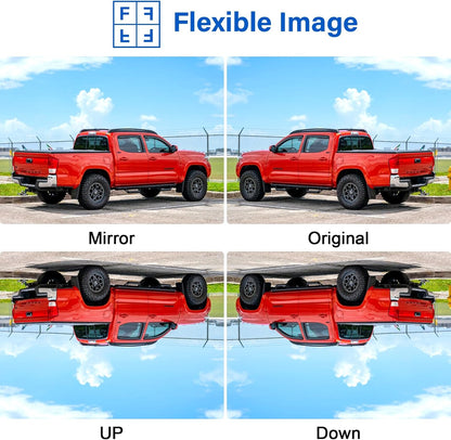 Wireless Backup Camera Ease Install - Color Image HD 1080P 5 Inch Monitor Digital Signal Stable No-Delay Bluetooth Rear View Camera Auto-Switching Night Vision for Truck/Car/Pickup/SUV/Camper - LK2