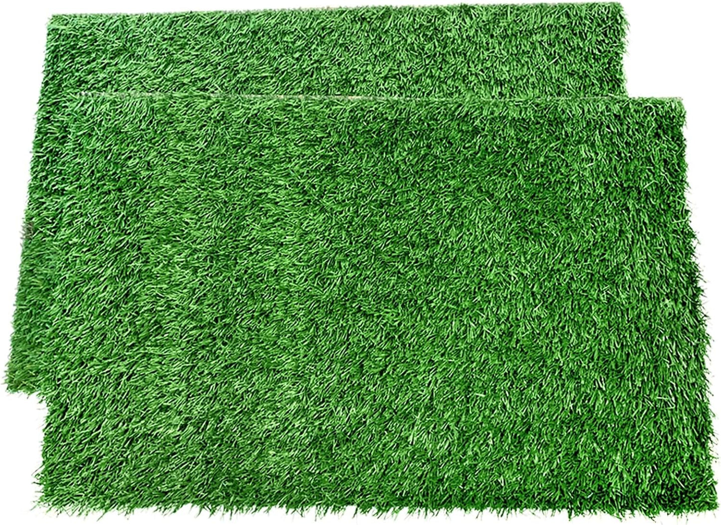 LOOBANI Dog Grass Pee Pads, Artificial Dog Grass Pads for Potty Tray, Fake Grass for Dogs to Pee On, Outdoor Indoor Pee Grass for Dog Potty (18*28 inch)