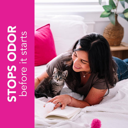 ökocat Super Soft Wood Clumping Cat Litter, Unscented,11.2 pounds - Natural Ingredients, Stops Odor, Clumps Solid, 99% Dust Free, Great for All Cats, Sensitive Paws, Kittens