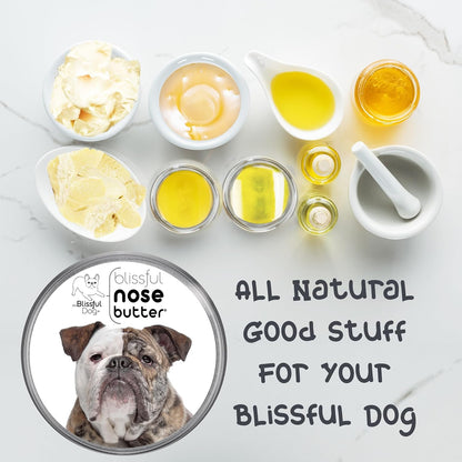 The Blissful Dog Olde English Bulldogge Unscented Nose Butter - Dog Nose Butter, 8 Ounce