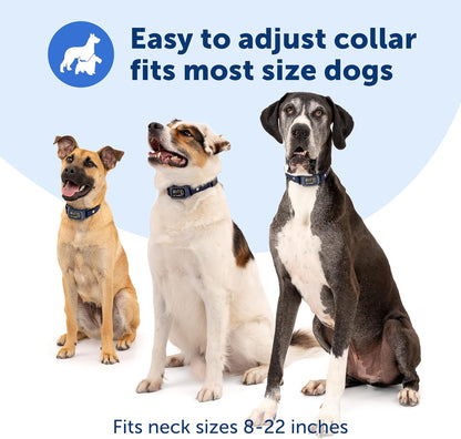 PetSafe Core Digital Dog Bark Collar – Waterproof Anti-Bark Training Device – Tone, Vibration and Static Correction – Illuminated Digital Display – for Small Medium or Large Dogs 8 lb. and Up