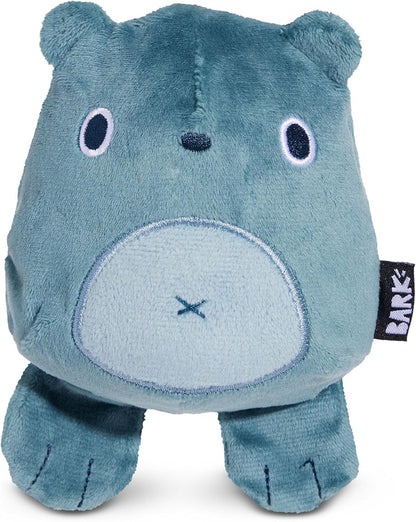 Barkbox Grey Bear Hugger Super Chewer 2-in-1 Plush Exterior Hard Core Plush Toy, Large Breeds