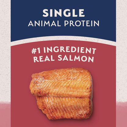 Natural Balance Limited Ingredient Adult Dry Dog Food with Healthy Grains, Salmon & Brown Rice Recipe, 12 Pound (Pack of 1)