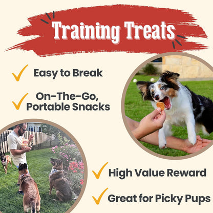 Farm To Pet - Dog Training Treats - Chicken Chips, Single Ingredient - 4 oz, Lean, All Natural, Healthy Dog Treats for Small, Medium, Large Breeds, & Puppies, Made in USA