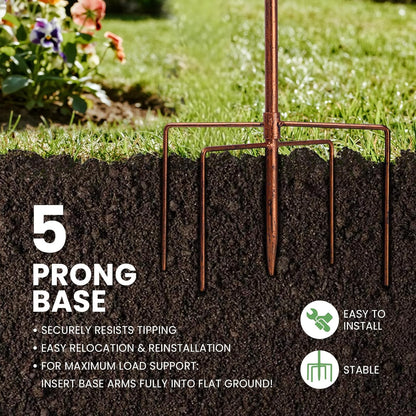 35.4" Tall Metal Bird Bath for Outdoors with 2.2" Deep and 11.8'' Dia Bowl, Removable, Easy - Clean, Vintage Freestanding Birdbaths & Birdfeeder for Garden Yard Lawn Decor, Glod