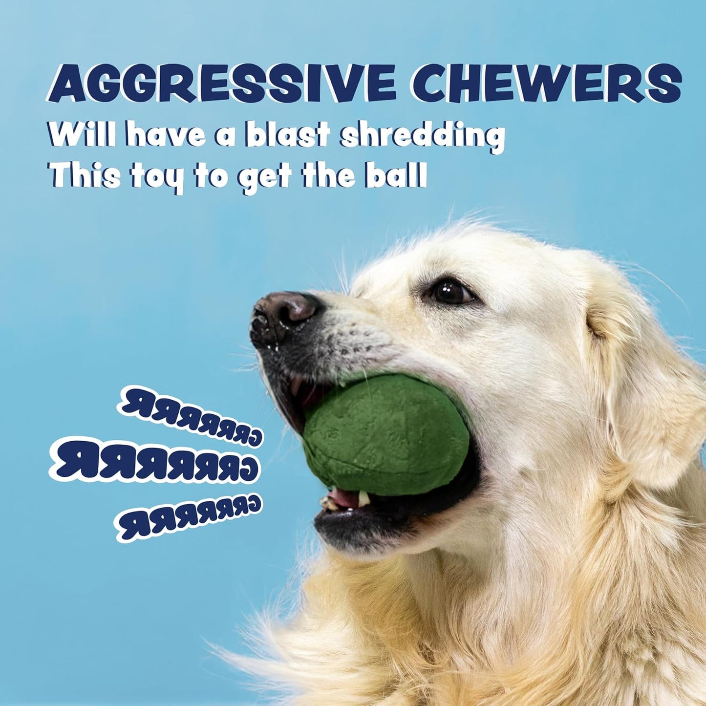Dog Toys for Aggressive Chewers (3in1) - Squeaky Toys Interactive for Medium Dogs, Large & Small Breeds - Puppy Teething Chew Toy - Juguetes Perros - Duck