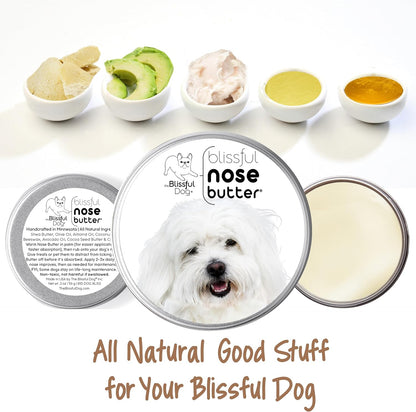 The Blissful Dog Coton De Tulear Unscented Nose Butter, 4-Ounce