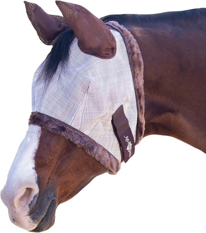 Kensington Signature Fly Mask w/Plush Fleece & Ears w/Forelock Hole Size