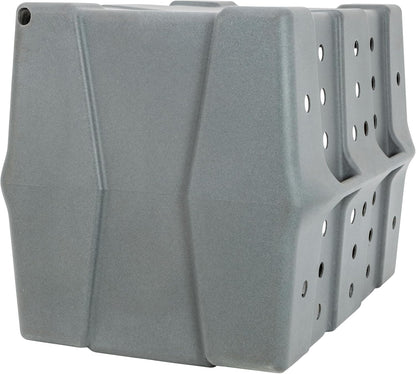 Dakota 283 Crate - Canine Rough and Tough Economy Kennel (Dark Granite, Large)