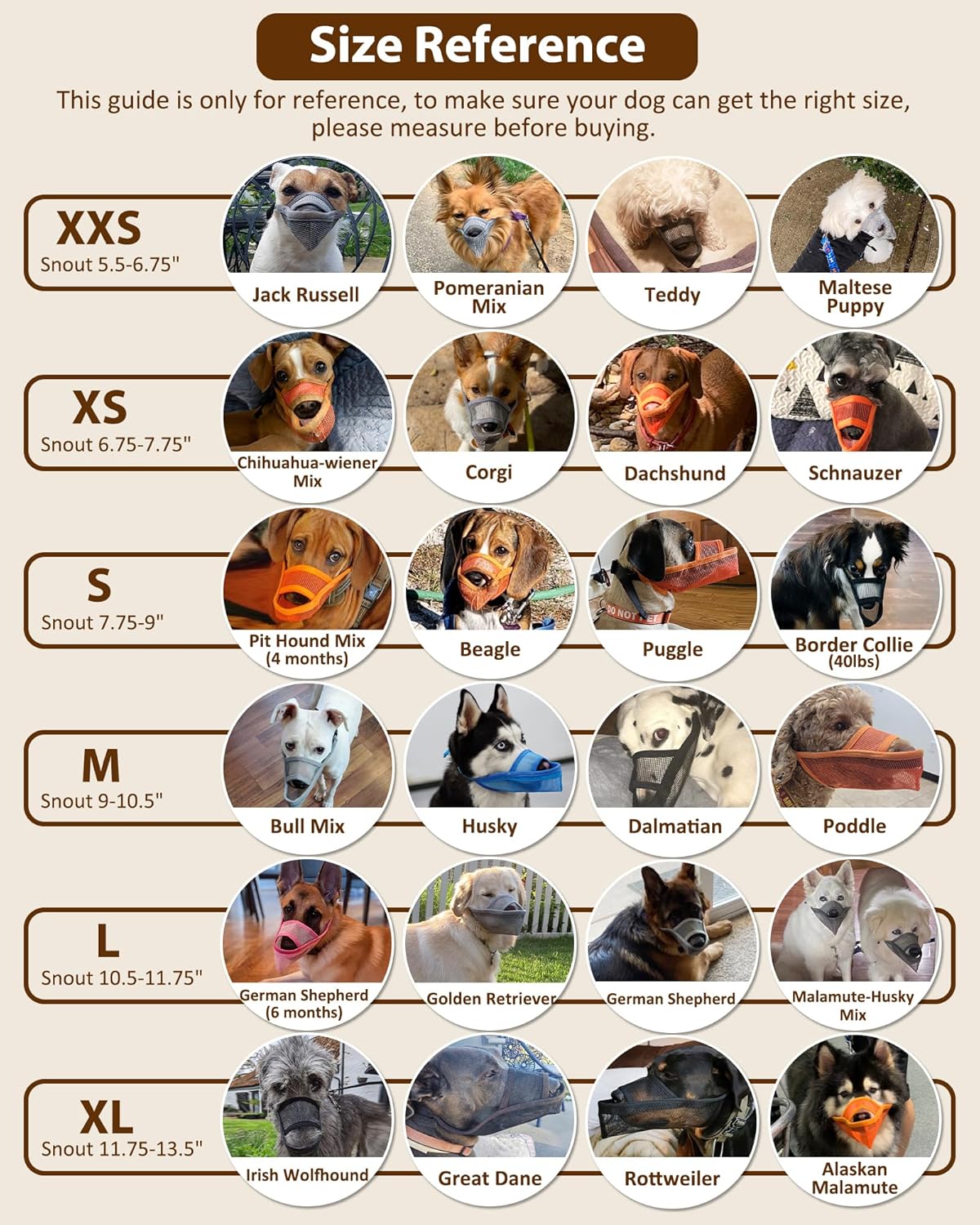 Crazy Felix Nylon Dog Muzzle for Small Medium Large Dogs Dachshund Beagle Poodle Labrador, Air Mesh Breathable and Drinkable Pet Mouth Guard for Anti-Biting Chewing Scavenging(XXXS, Blue)