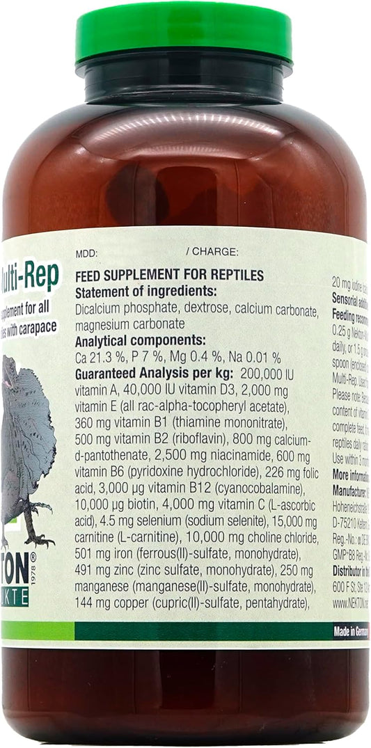 Nekton Multi-Rep Vitamin and Minerals for All Reptiles, 700gm/1.54Lb