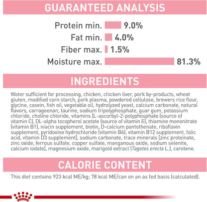 Royal Canin Feline Health Nutrition Mother & Babycat Ultra Soft Mousse in Sauce Canned Cat Food, 3 oz can (12-count)