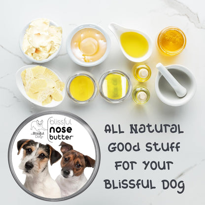 The Blissful Dog Jack Russel Terrier Unscented Nose Butter, 16oz