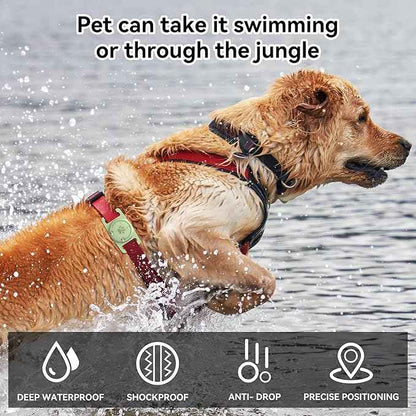 for Airtag Dog Collar Holder 2 Pack,Waterproof Dog Collar Holder for Apple AirTag(Gen 1 & 2),Silicone Air Tags Case for Dog Collars(Light Green)