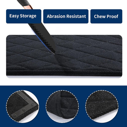 BALAPET Durable Chew Proof Dog Bed with Metal Rivet Corner for Large Dogs, Stable Kennel Pad Mat for Teething Puppy, Durable Indoor Outdoor Crate Pad for Medium Dog Crates, 41"x28"