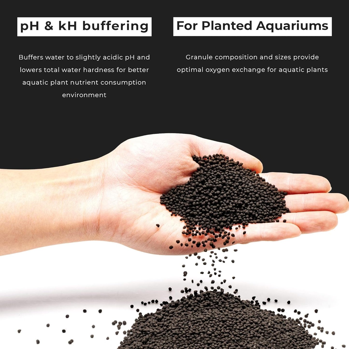 Ultum Nature Systems Controsoil - Freshwater Aqua Soil Substrate for Fish, Shrimp, Live Plant Propagation and Aquascaping - 6.8pH Low Ammonia, Volcanic Ash - Black, Extra Fine (10 Liter | 20LB)