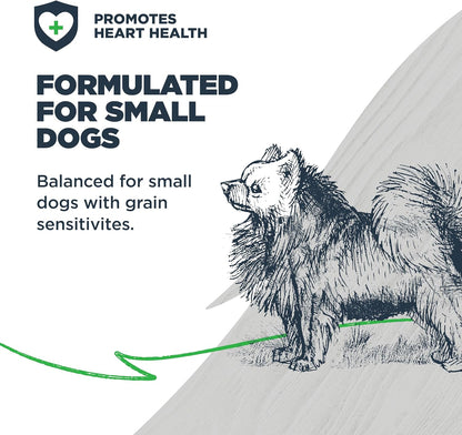 Blackwood Grain Free Small Breed Dry Dog Food, Turkey & Lentils Recipe, 10 Pound Bag for All Life Stages, Slow Cooked with Taurine and Fish Oil to Promote Heart Health