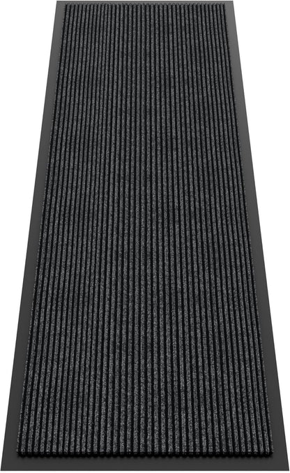 Front Door Mat, 10' x 3' Commercial Floor Mat, Heavy Duty Welcome Mat, Rubber Backing Non Slip Doormat for Entryway