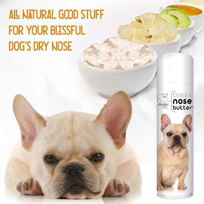 The Blissful Dog French Bulldog Fawn Unscented Nose Butter - Dog Nose Butter, 0.50 Ounce