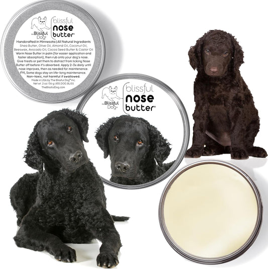 The Blissful Dog Curly-Coat Retriever Unscented Nose Butter, 1-Ounce