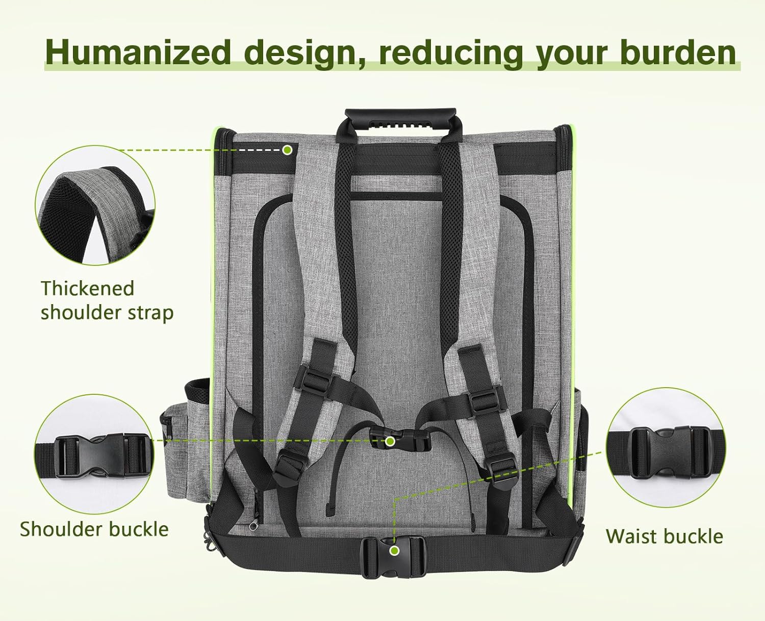 Pecute Pet Carrier Backpack, Cat Backpack Carrier, Expandable with Breathable Mesh for Small Dogs Cats Puppies, Dog Backpack Carrier for Hiking Travel Camping Outdoor, Hold Pets Up to 18 Lbs - Pawvie