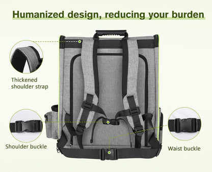Pecute Pet Carrier Backpack, Cat Backpack Carrier, Expandable with Breathable Mesh for Small Dogs Cats Puppies, Dog Backpack Carrier for Hiking Travel Camping Outdoor, Hold Pets Up to 18 Lbs - Pawvie