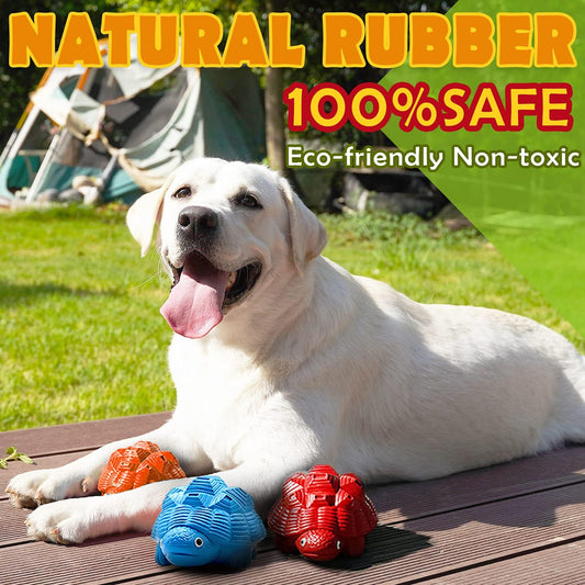 Dog Toys for Aggressive Chewers, Heavy Duty Tough Dog Toy for Large Dogs, Indestructible Squeaky Dog Toys