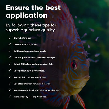 Brightwell Aquatics Remineraliz - Adds Minerals to Distilled, Deionized, or Reverse Osmosis Water for Freshwater Aquarium Use 500-ml