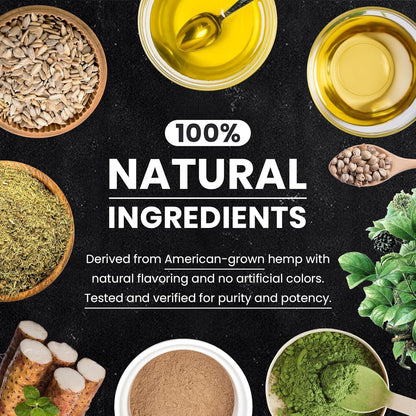 HOOLOO Calming Chews for Dog Anxiety Relief-Natural Puppy Calming Treats Help Manage Stress and Promote Relaxation,Made in USA-120 Chews