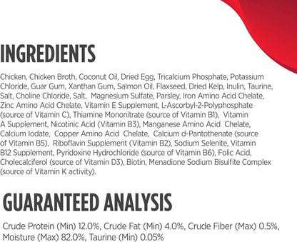 Nulo Finely Minced Chicken Flavor Wet Canned Cat Food, 2.8 Ounce (Pack of 12)