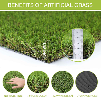 Dog Grass Pads 5 x 8 FT Artificial Grass Pee Pads for Dogs Potty Fake Grass Rug Turf Mat for Dogs Training Indoor Outdoor Garden Lawn Artificial Grass Rug