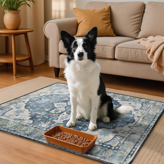 Washable Pee Pads for Dogs 2 Pack, Absorbent Reusable Puppy Pads Waterproof, Leakproof & Non-Slip Whelping Pad, Potty Training Pads for Dogs Playpen Mat 24x36