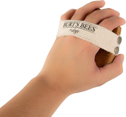 Burt's Bees for Pets Palm Brush with Hemp Bristles Best Ergonomic Dog Brush To Groom Large Dogs Easy to Hold Dog Brush Handle Reduces Stress On Your Wrist Ideal for Daily Grooming (Pack of 1)