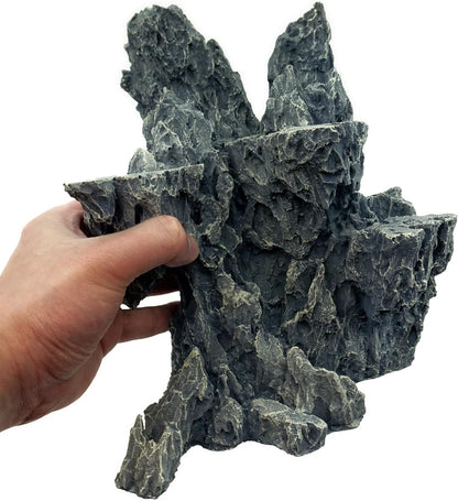 Fish Tank Decor Rocks.Aquarium Decoration Model.Easy and Quick Solution for Aquascaping.(Sky City)