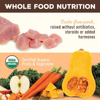 Primal Freeze Dried Dog Food, Pronto Mini Nuggets, Pork; Scoop & Serve, Complete & Balanced Meal; Also Use As Topper or Treat; Premium, Healthy, Grain Free, High Protein Raw Dog Food (16 oz)