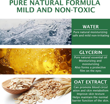 Eye Drops for Dogs, 2PCS Cats and Dogs Eye Drops, Dog Eye Infection Treatment Relieve Eyes Itching & Irritation, Pink Eye & Allergies Symptoms Safe & Gentle Formula