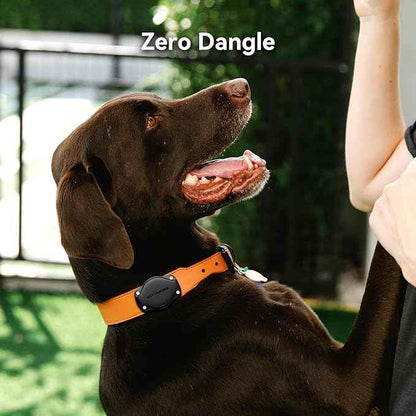 for AirTag Dog Collar Holder 1 Pack, Waterproof Protective Case,Compatible with Apple AirTag 1st & 2nd丨Ultra-Secure,Never Dehisce，Lightweight with Full-Body Protection，Fits All Width Collars